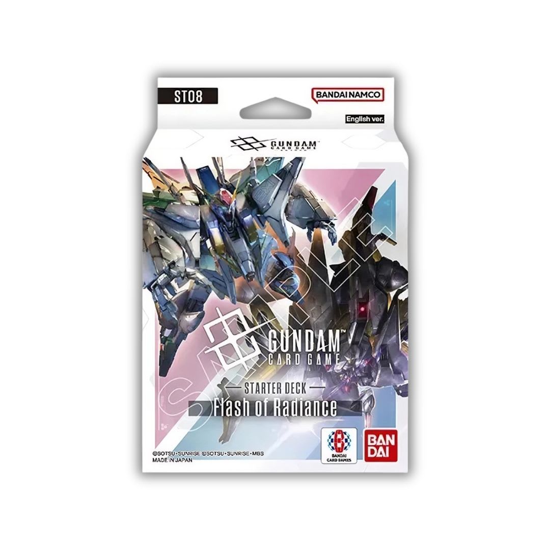 Gundam Card Game: ST08 Starter Deck Flash of Radiance1