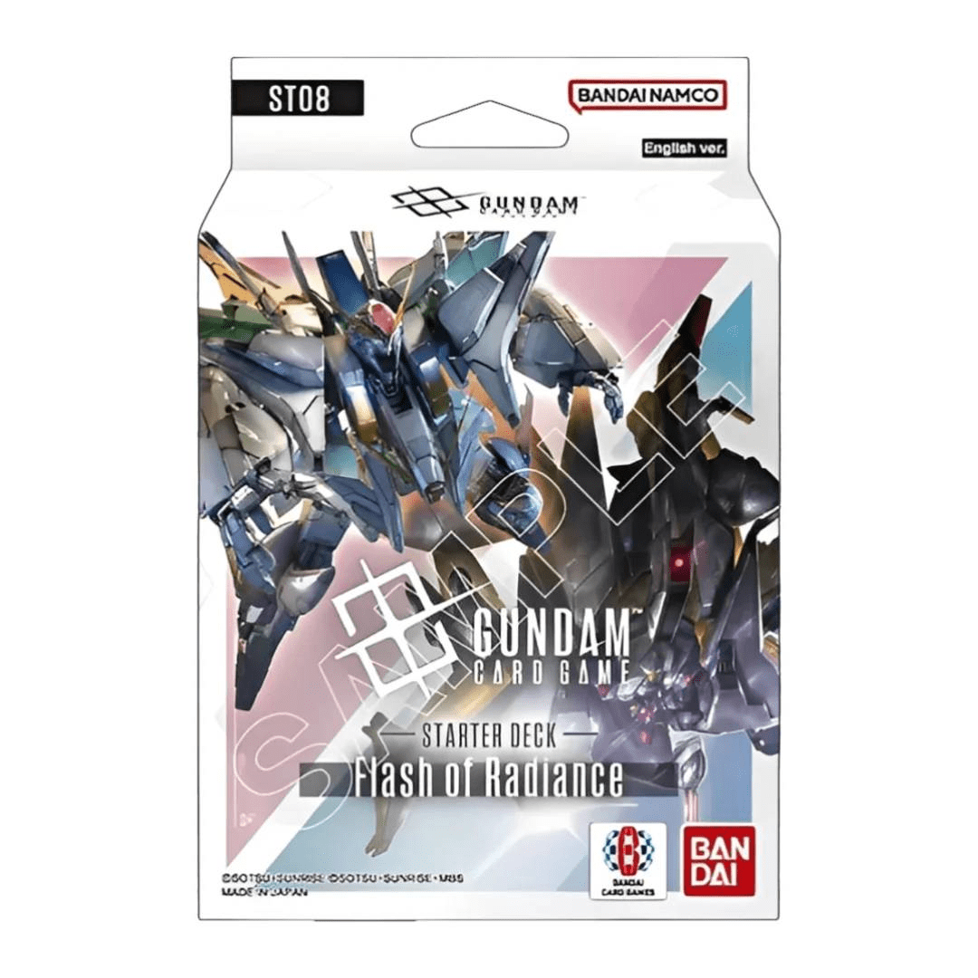 Gundam Card Game: ST08 Starter Deck Flash of Radiance1