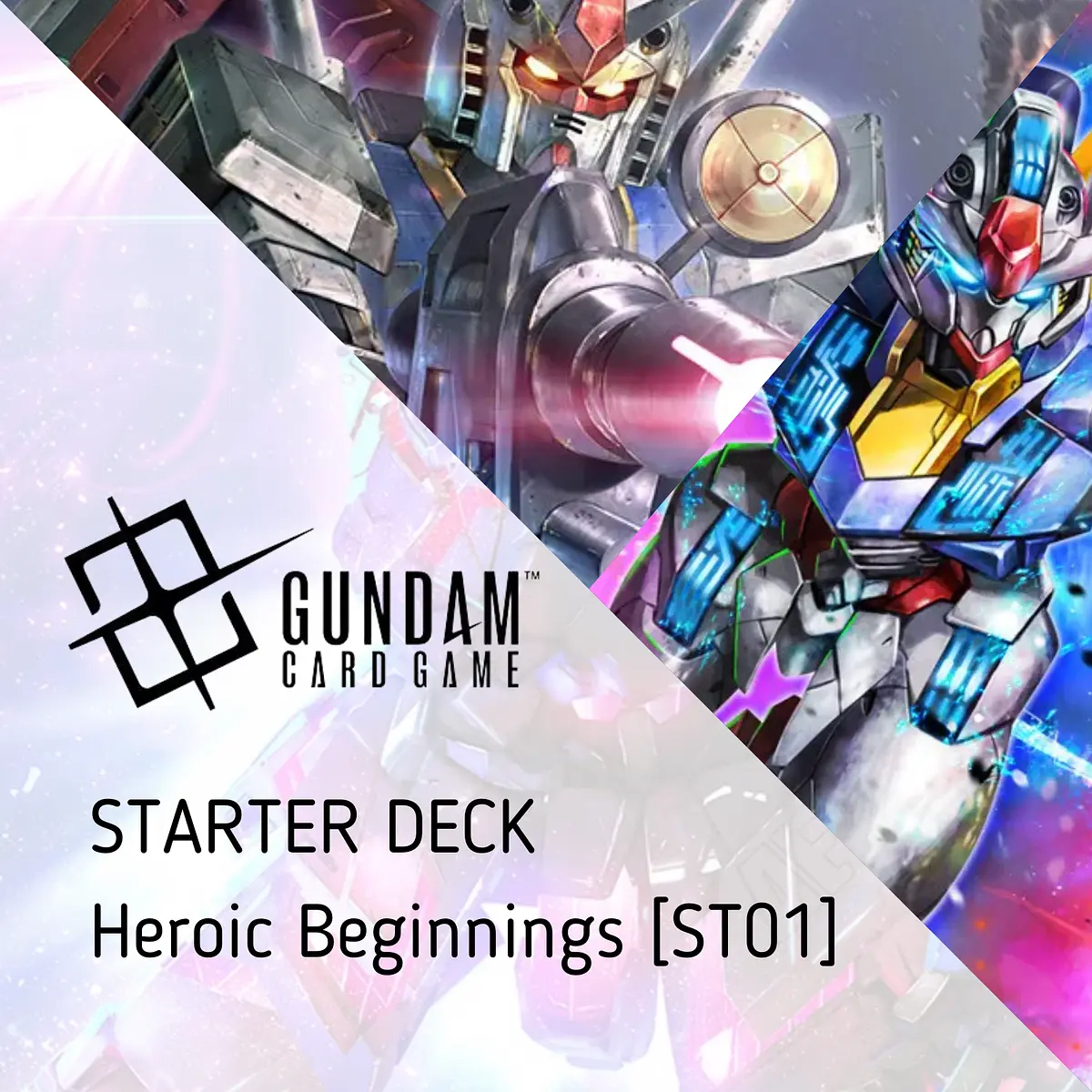 Gundam Card Game: ST01 Starter Deck Heroic Beginnings1