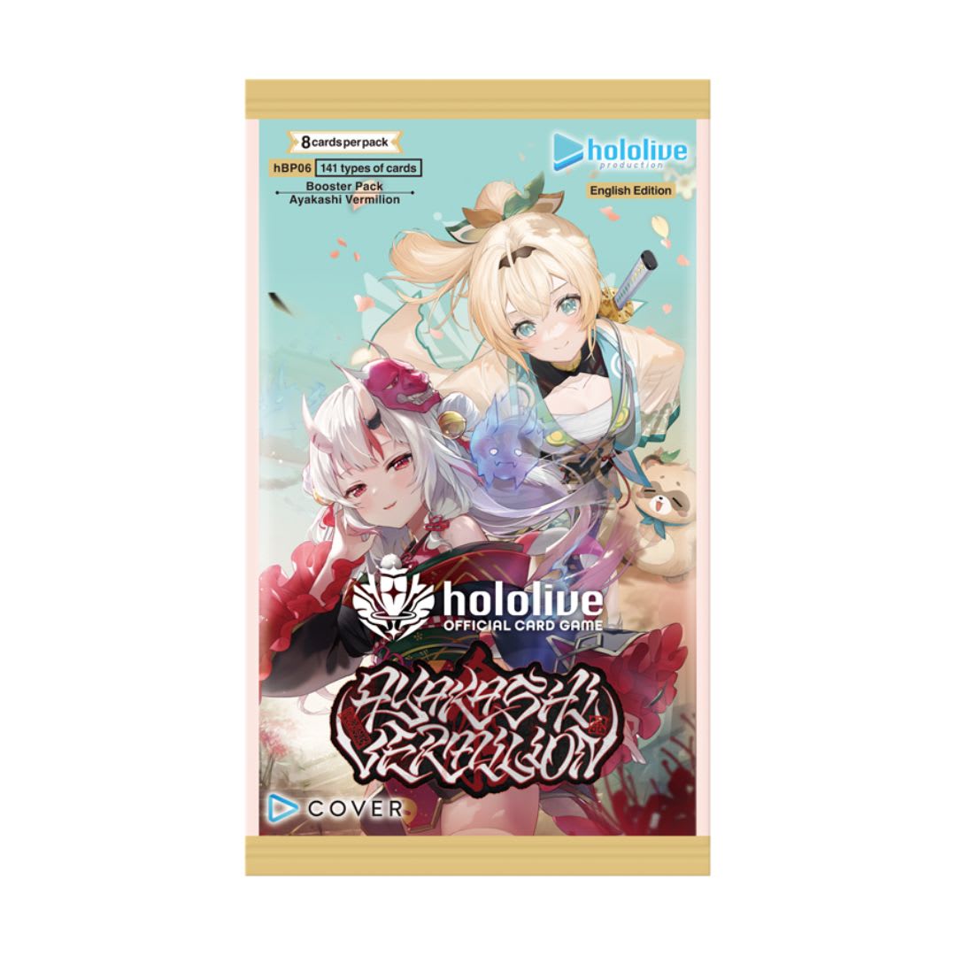 Hololive Card Game: Ayakashi Vermilion Booster Pack1