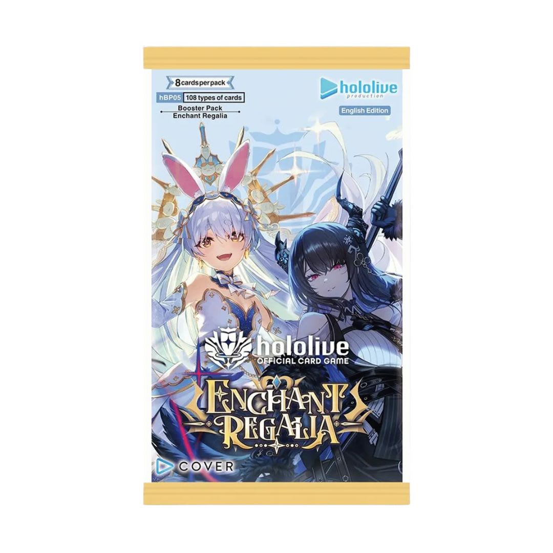 Hololive Card Game: Enchant Regalia Booster Pack1