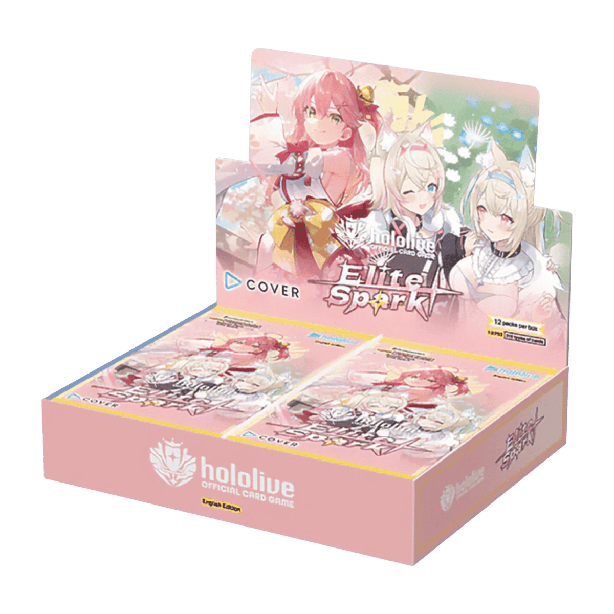 Hololive Card Game: Elite Spark Booster Display1