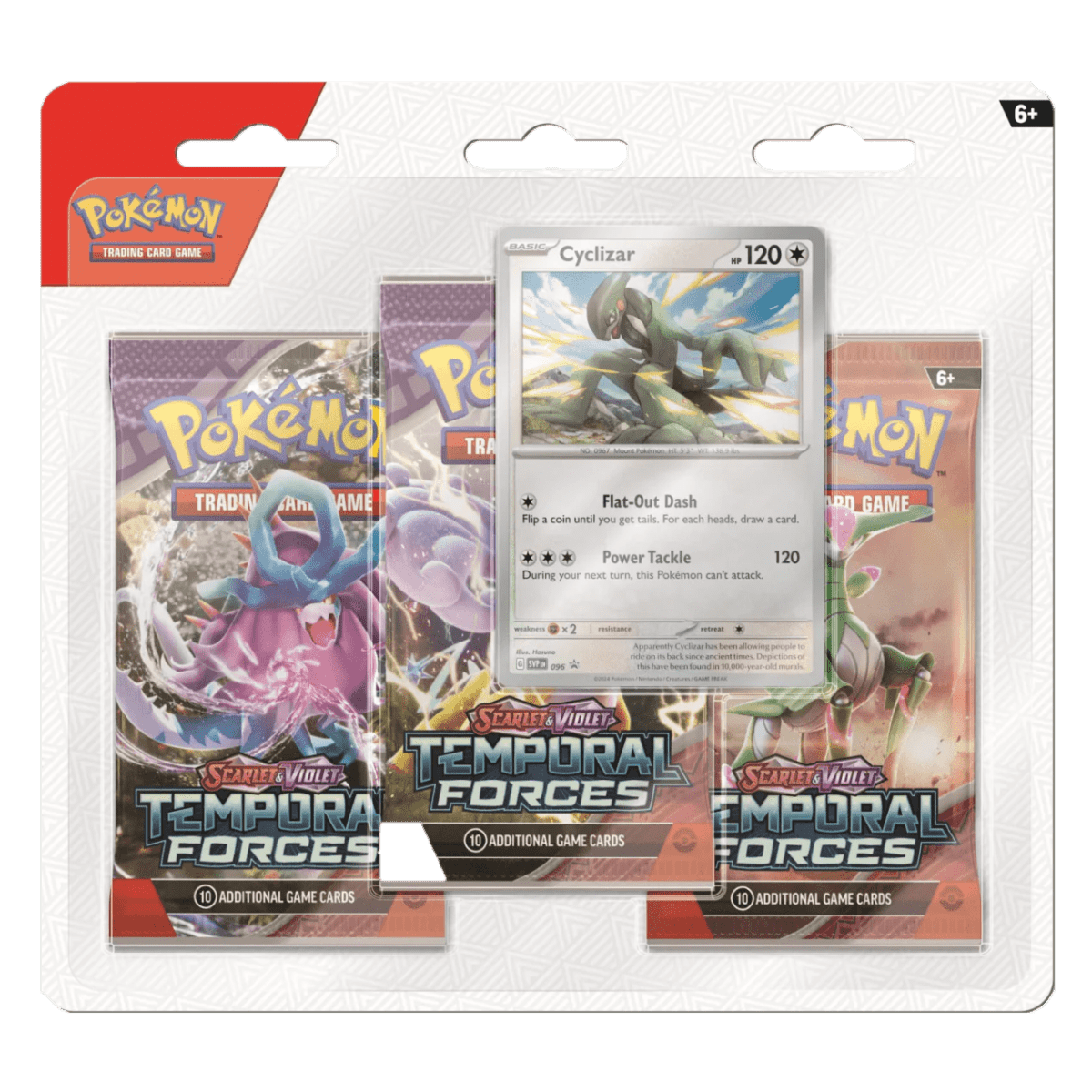 Pokémon: Temporal Forces 3-Pack Blister1