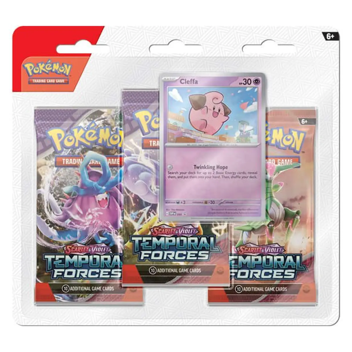 Pokémon: Temporal Forces 3-Pack Blister2