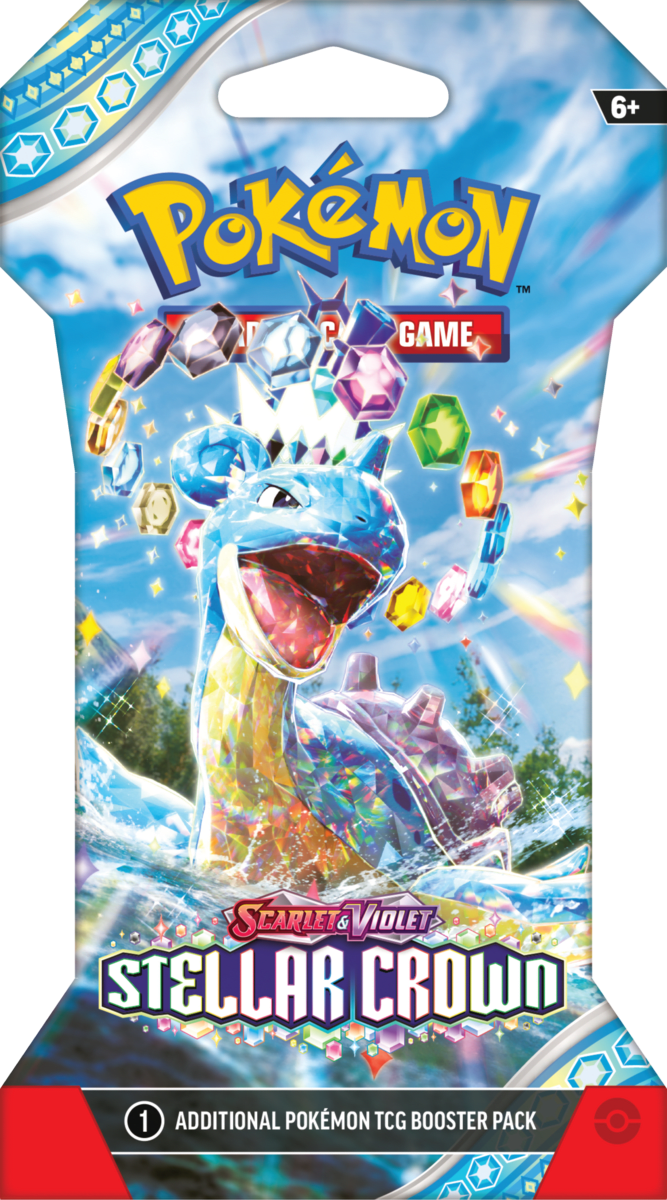Pokémon: Stellar Crown Sleeved Booster1