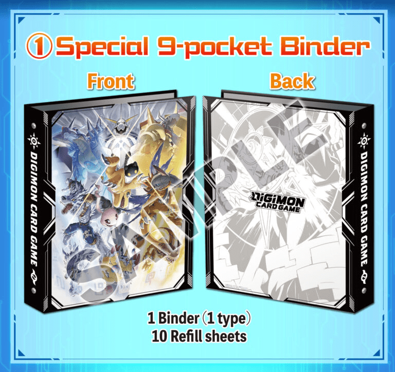 Digimon Card Game: PB19 Omnimon Binder Set2