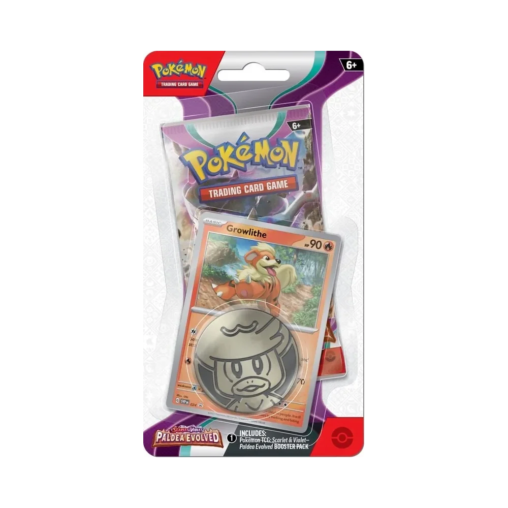 Pokémon: Paldea Evolved Checklane Blister1