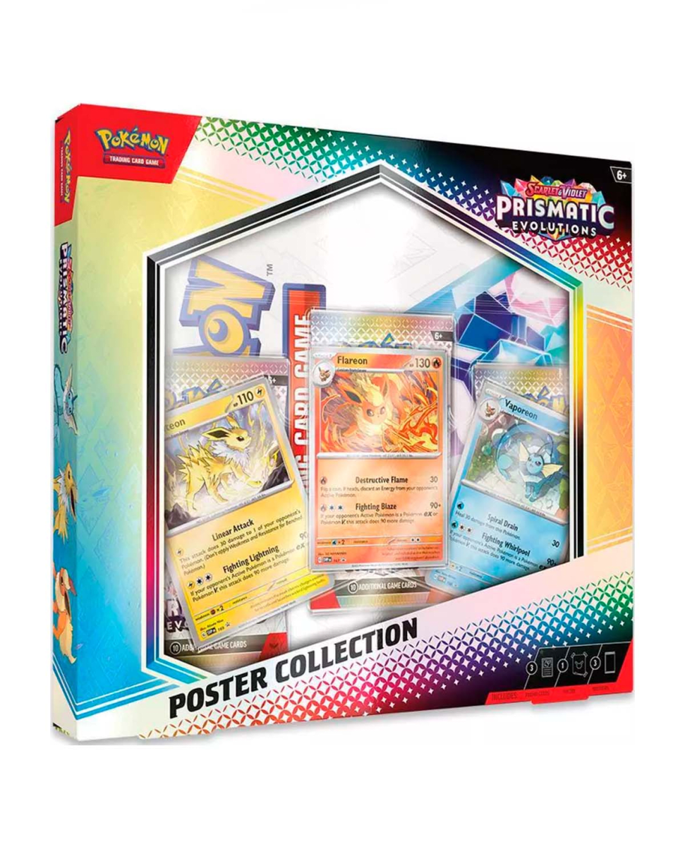 Pokémon: Prismatic Evolutions Poster Collection1