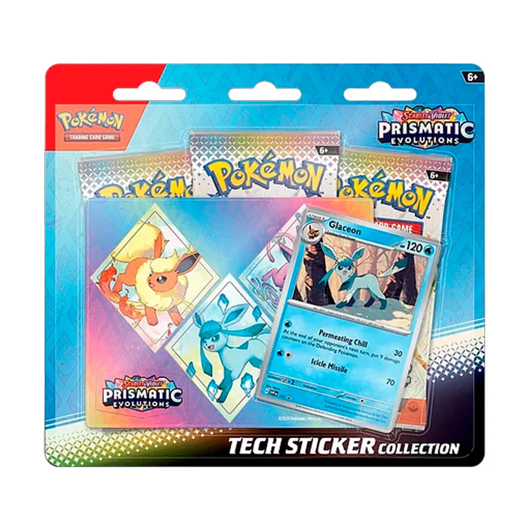 Pokémon: Prismatic Evolutions Tech Sticker Collection2
