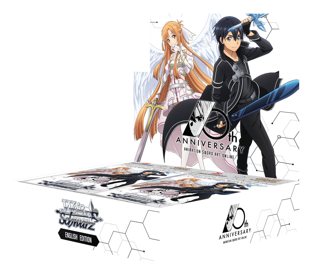 Weiss Schwarz: Animation Sword Art Online 10th Anniversary Boosters Display1
