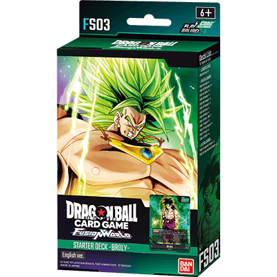 Dragon Ball Super Card Game Fusion World: FS03 Starter Deck Broly1
