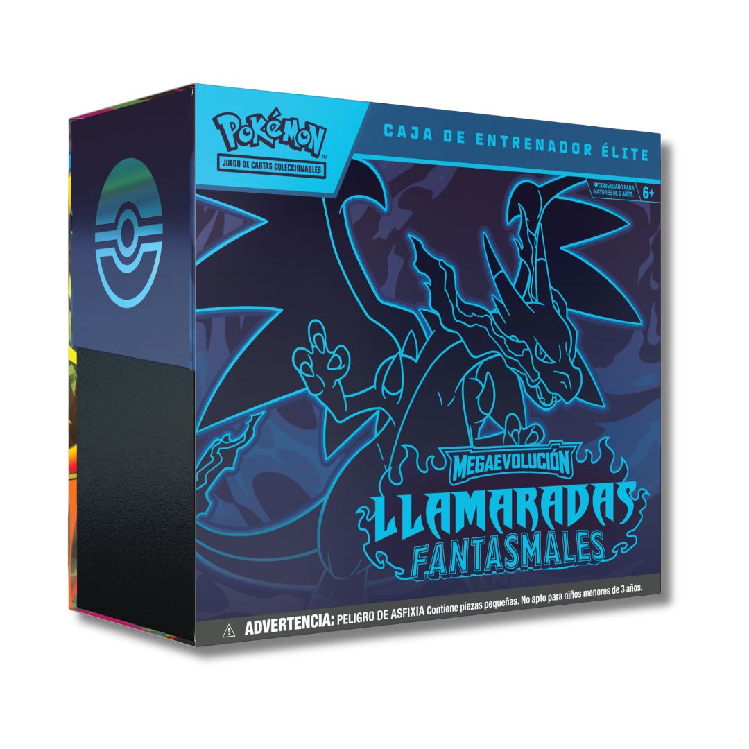 Pokémon: Megaevolución – Llamaradas Fantasmales Caja de Entrenador Élite1