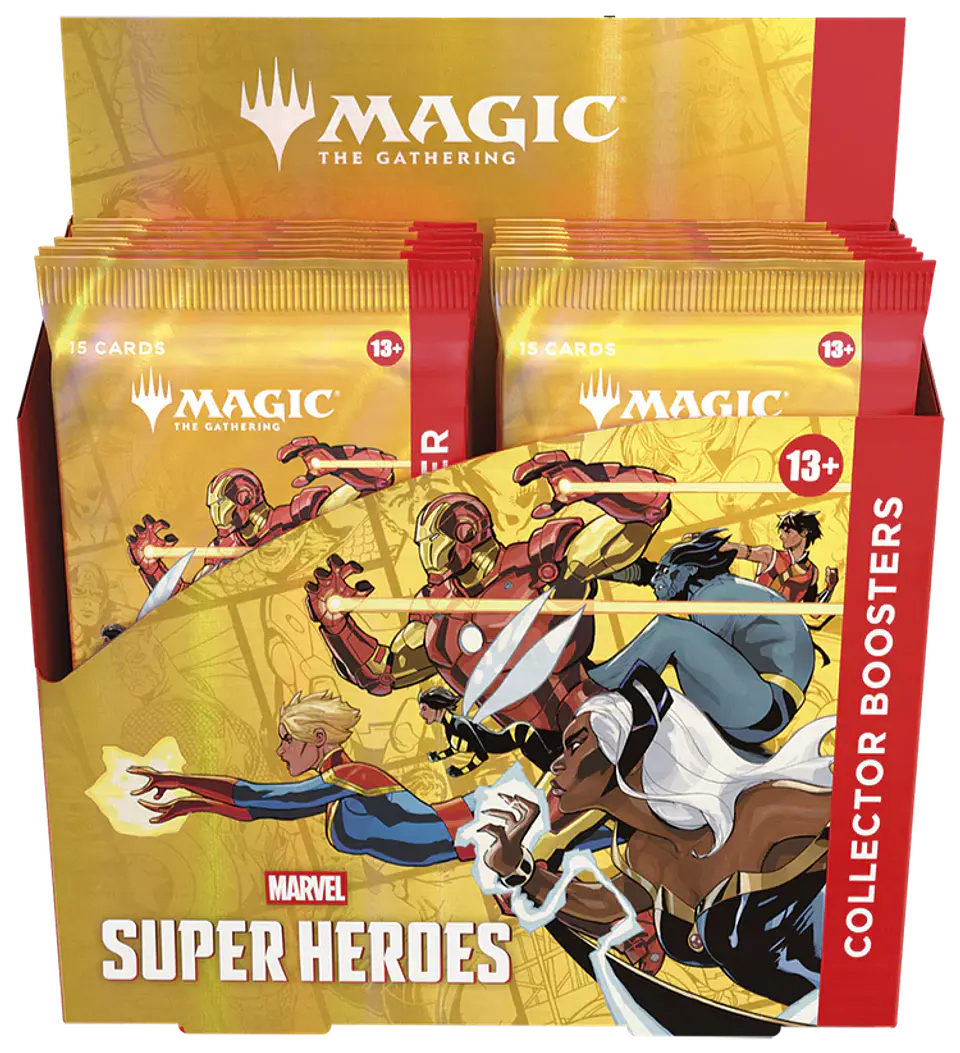 Magic the Gathering: Marvel Super Heroes Collector Booster Display1