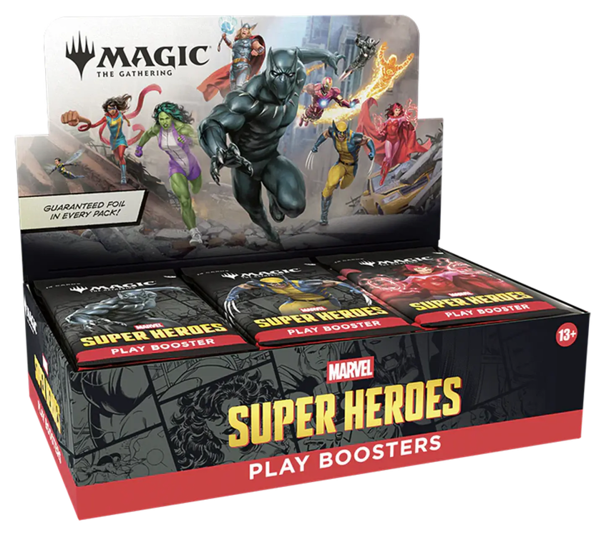Magic the Gathering: Marvel Super Heroes Play Booster Display INGLÉS1