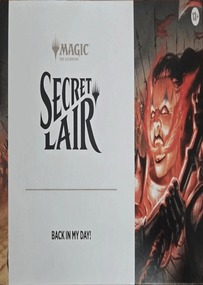 Magic the Gathering: Secret Lair - Back in my Day1