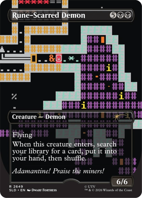 Magic the Gathering: Secret Lair - Dwarf Fortress: Create New World6