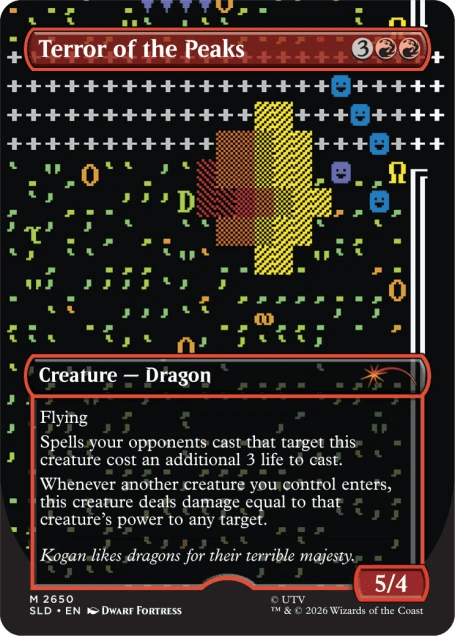 Magic the Gathering: Secret Lair - Dwarf Fortress: Create New World4