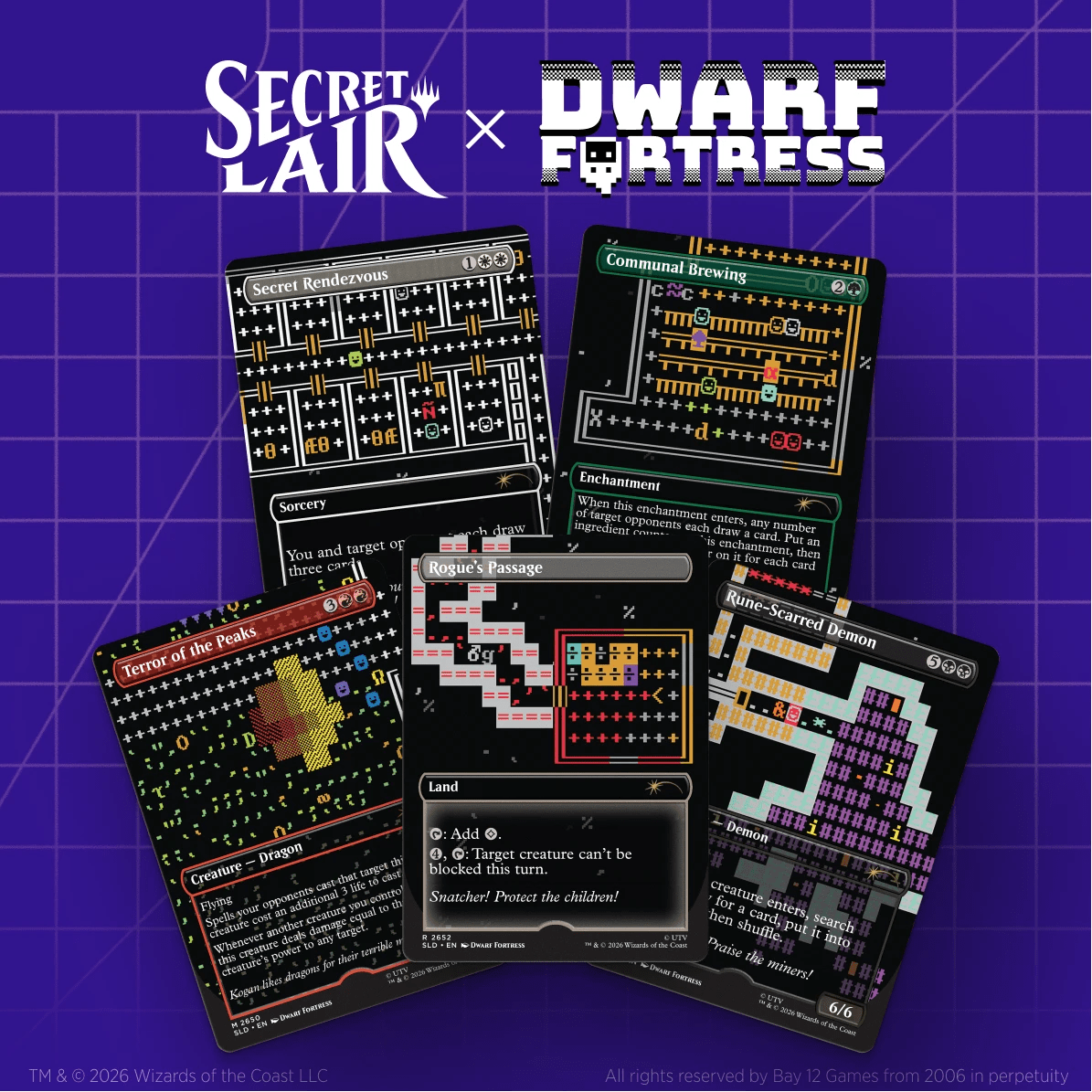 [PREVENTA] Magic the Gathering: Secret Lair - Dwarf Fortress: Create New World1