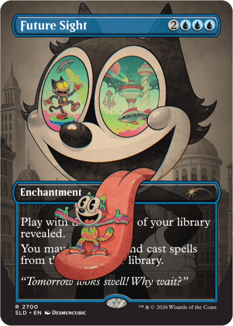 Magic the Gathering: Secret Lair - Felix the Cat: Magic Bag of Tricks6