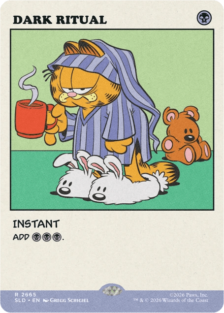 Magic the Gathering: Secret Lair - Garfield: As Intended2