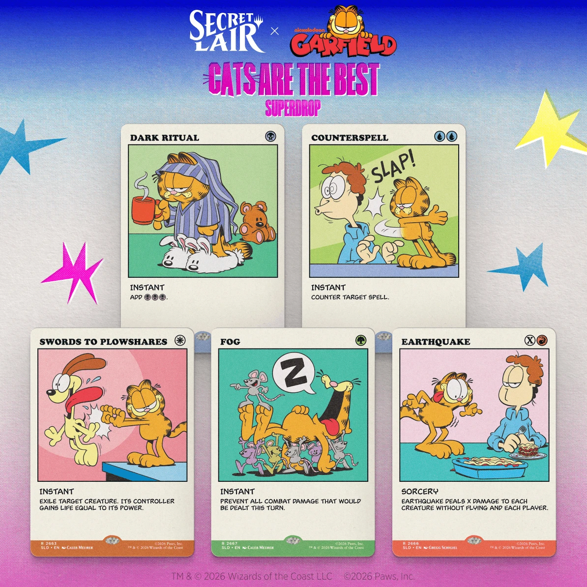 [PREVENTA] Magic the Gathering: Secret Lair - Garfield: As Intended1
