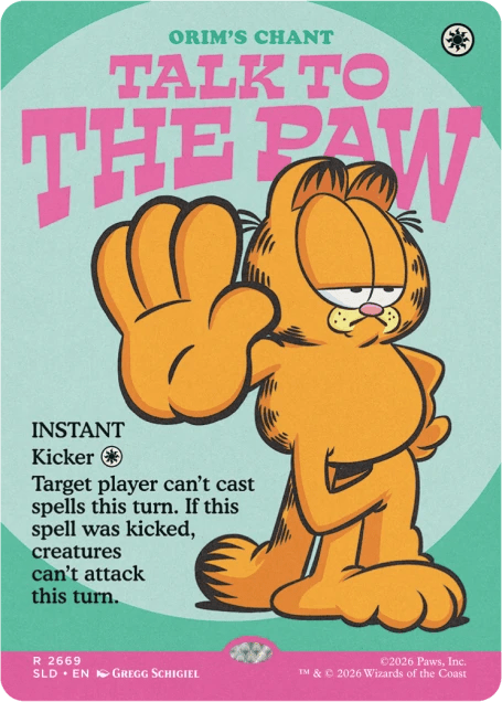 [PREVENTA] Magic the Gathering: Secret Lair - Garfield: Motivationally Challenged2