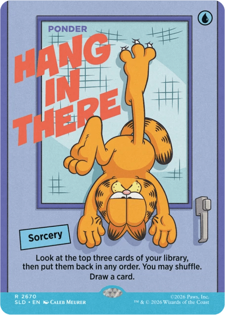 [PREVENTA] Magic the Gathering: Secret Lair - Garfield: Motivationally Challenged4