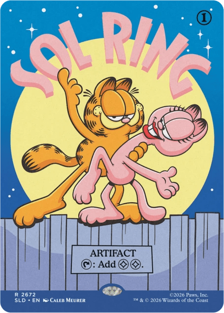 Magic the Gathering: Secret Lair - Garfield: Motivationally Challenged6