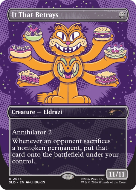 [PREVENTA] Magic the Gathering: Secret Lair - Garfield: Our Only Thought is to Entertain You2
