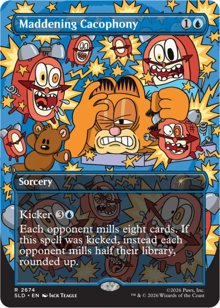 [PREVENTA] Magic the Gathering: Secret Lair - Garfield: Our Only Thought is to Entertain You3