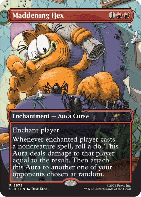 Magic the Gathering: Secret Lair - Garfield: Our Only Thought is to Entertain You4
