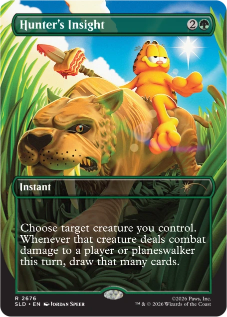 [PREVENTA] Magic the Gathering: Secret Lair - Garfield: Our Only Thought is to Entertain You5