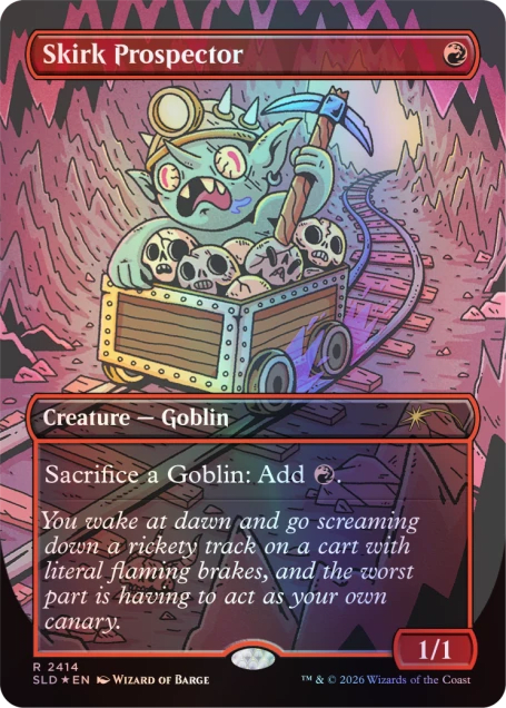 Magic the Gathering: Secret Lair - Goblin Storm Commander12
