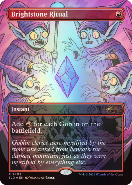 Magic the Gathering: Secret Lair - Goblin Storm Commander7
