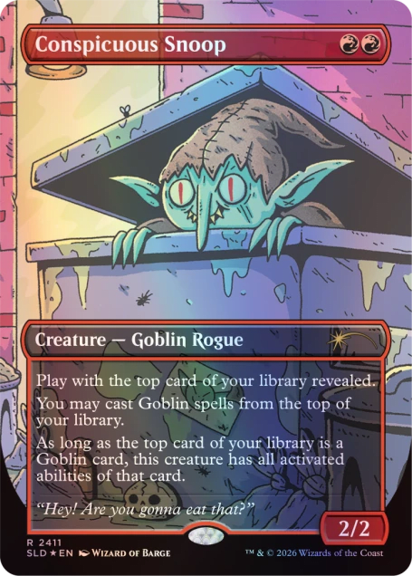Magic the Gathering: Secret Lair - Goblin Storm Commander9