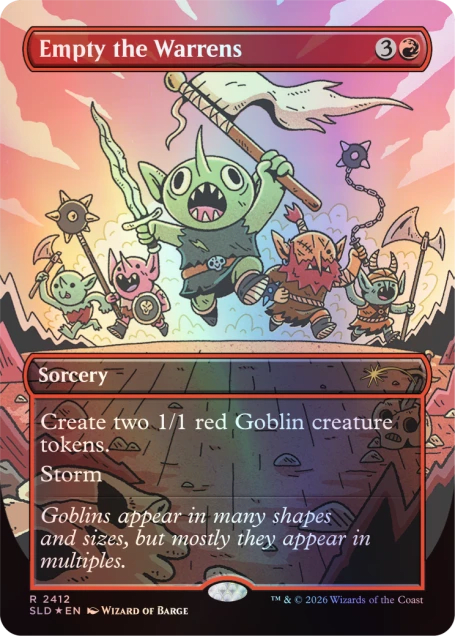 Magic the Gathering: Secret Lair - Goblin Storm Commander10