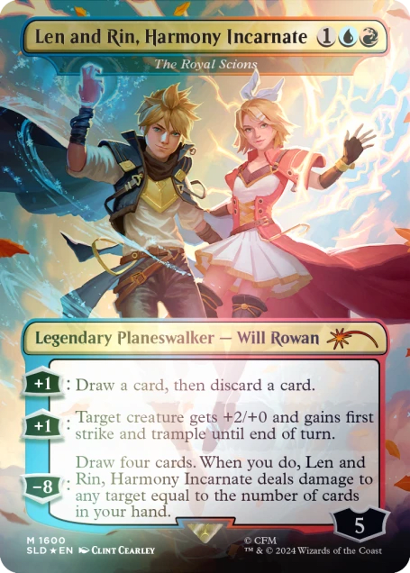 Magic the Gathering: Secret Lair - Hatsune Miku: Electric Entourage6