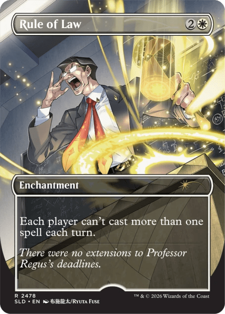 Magic the Gathering: Secret Lair - Maho Gakuin Seishun Hakusho3