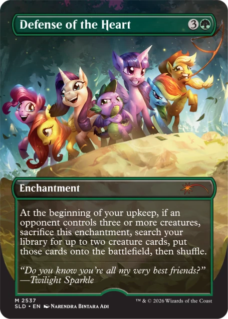 Magic the Gathering: Secret Lair - My Little Pony: Friendship is Magic6