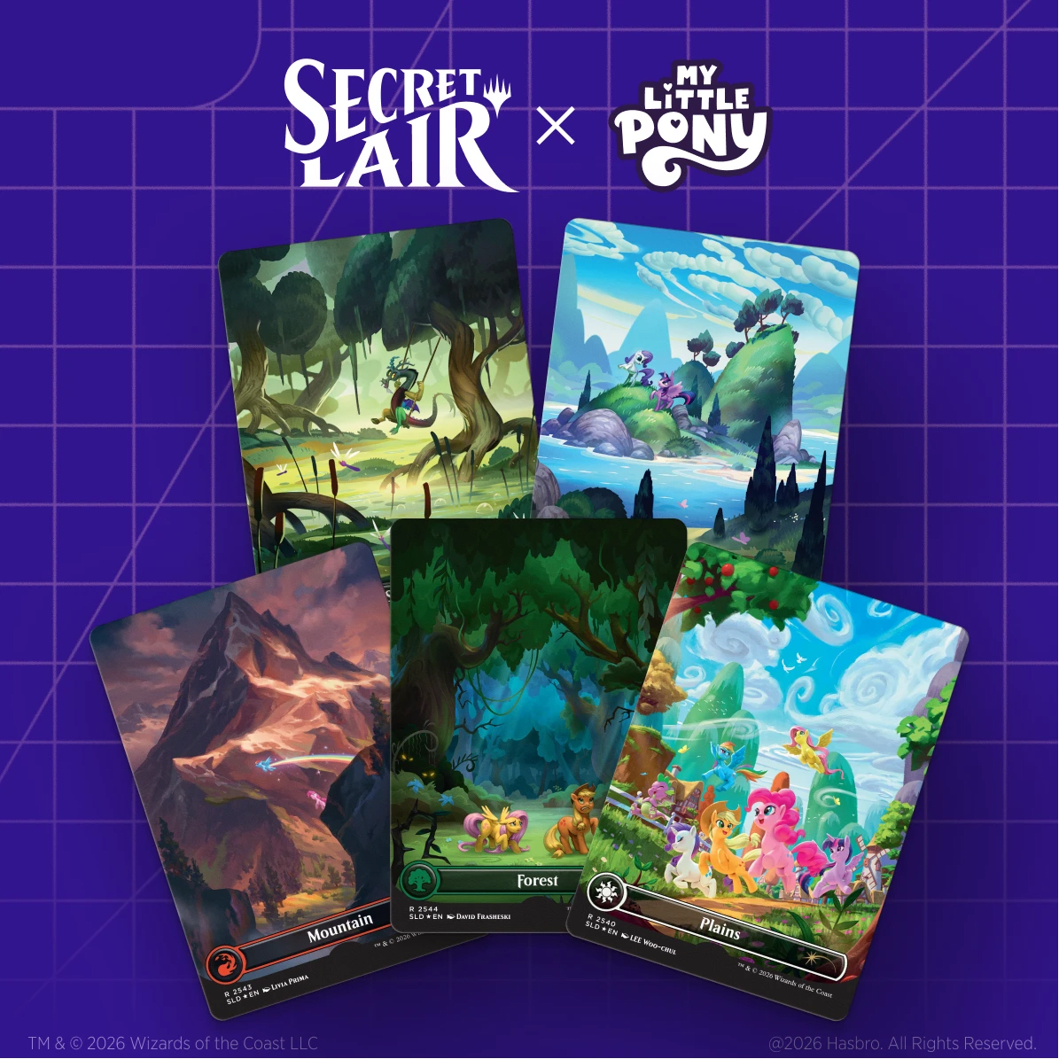 [PREVENTA] Magic the Gathering: Secret Lair - My Little Pony: The Lands of Equestria1