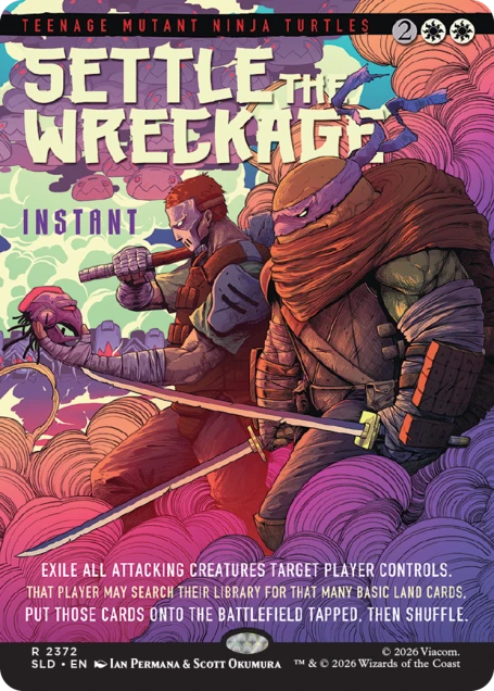 Magic the Gathering: Secret Lair - Teenage Mutant Ninja Turtles: The Last Ronin2