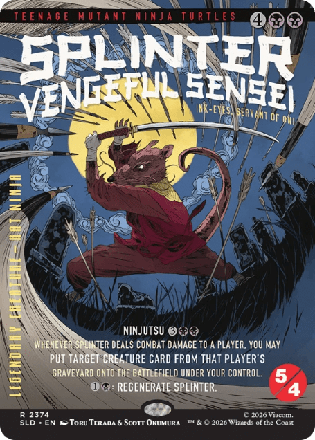 Magic the Gathering: Secret Lair - Teenage Mutant Ninja Turtles: The Last Ronin4