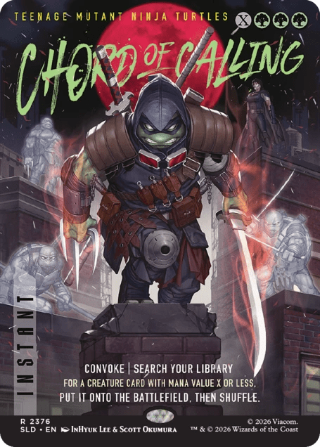 Magic the Gathering: Secret Lair - Teenage Mutant Ninja Turtles: The Last Ronin6