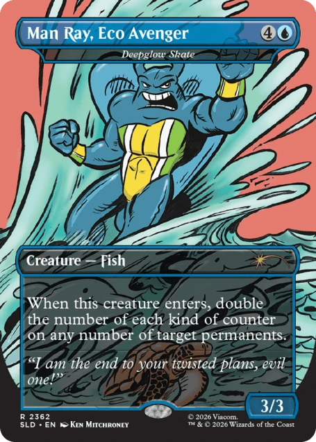 Magic the Gathering: Secret Lair - Teenage Mutant Ninja Turtles: The Mighty Mutanimals2