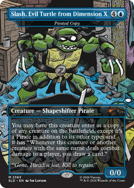 Magic the Gathering: Secret Lair - Teenage Mutant Ninja Turtles: The Mighty Mutanimals6