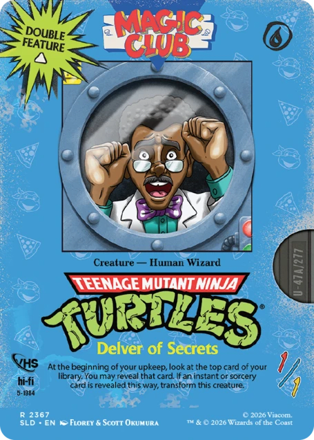 Magic the Gathering: Secret Lair - Teenage Mutant Ninja Turtles: VHS Villain2