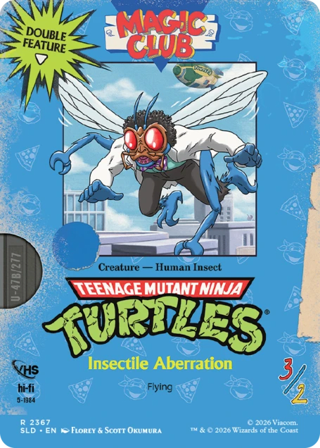 Magic the Gathering: Secret Lair - Teenage Mutant Ninja Turtles: VHS Villain3