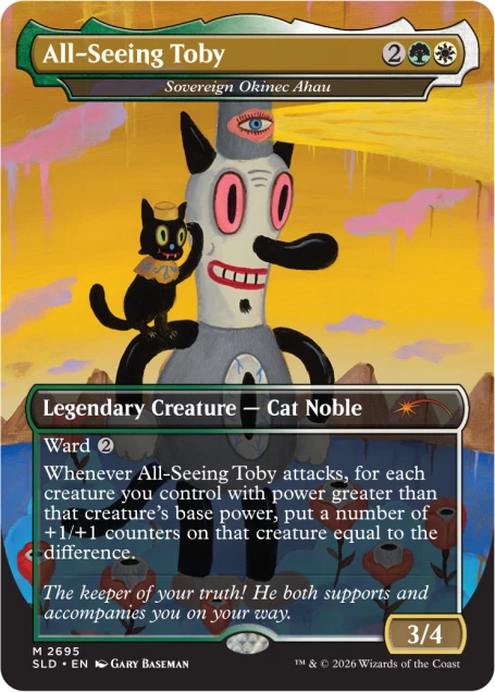 [PREVENTA] Magic the Gathering: Secret Lair - Toby’s Journey by Gary Baseman2
