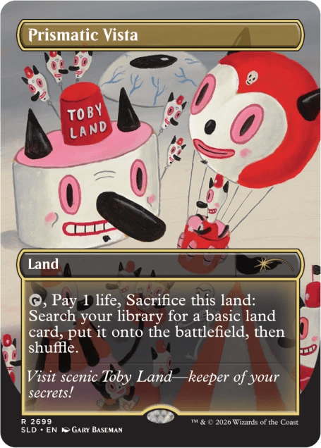 Magic the Gathering: Secret Lair - Toby’s Journey by Gary Baseman3