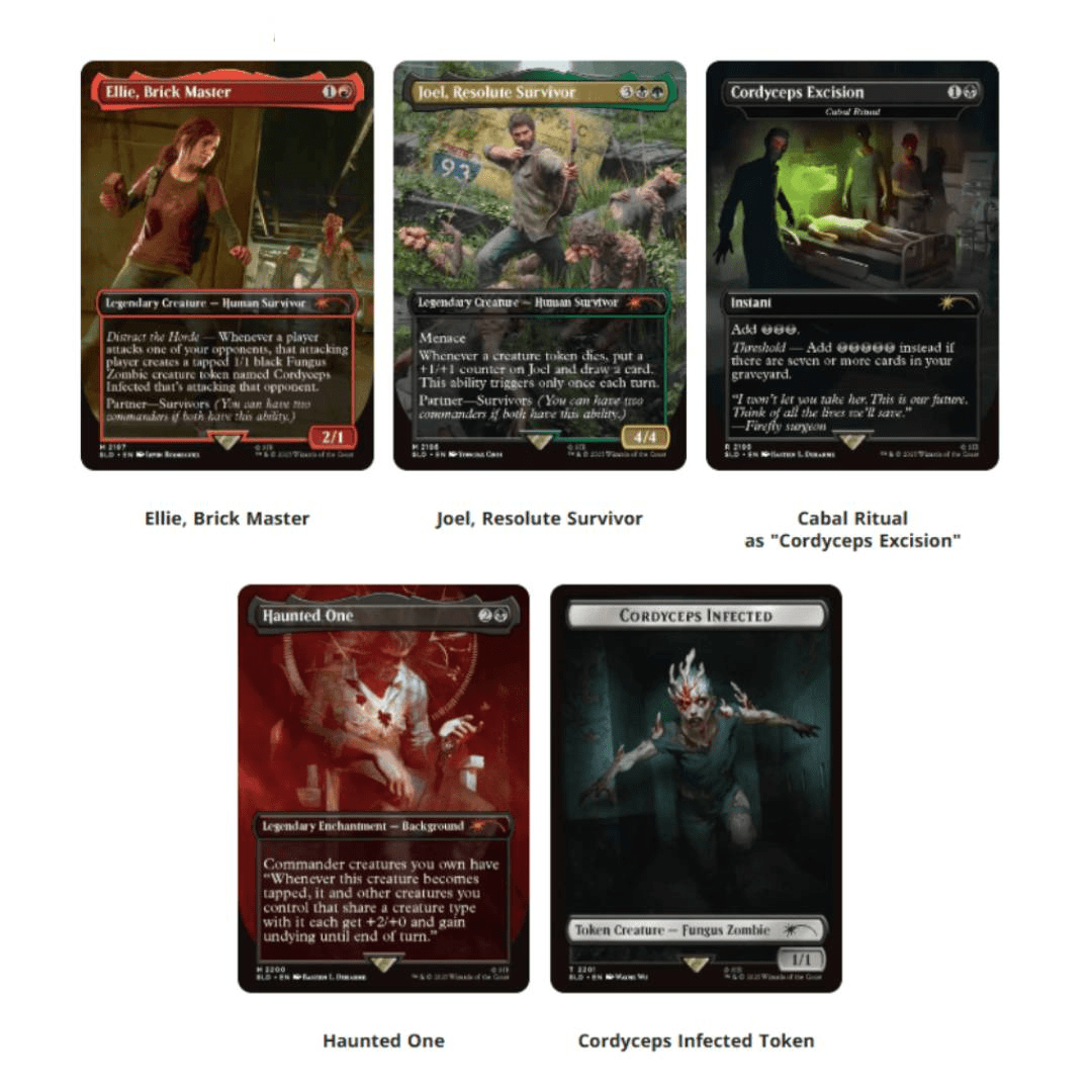 Magic the Gathering: Secret Lair Drop - The Last of Us Part I: Chasing Hope1
